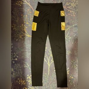 Pop fit leggings with side pockets